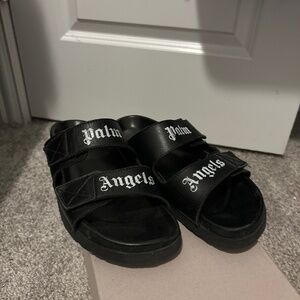 サンダル・ミュール Palm Angels Double Buckle llic Sandals Palm angel sandals - Gem